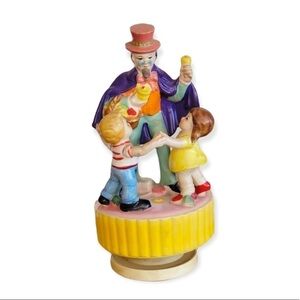 Music box collectible figurine antique vintage